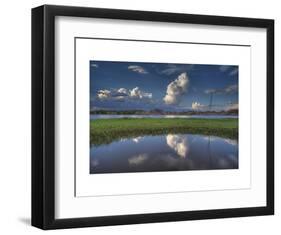 Cloud Patch-Bob Larson-Framed Art Print