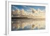 Cloud Reflections at Constantine Bay at Sunset, Cornwall, England, United Kingdom, Europe-Matthew-Framed Photographic Print