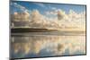 Cloud Reflections at Constantine Bay at Sunset, Cornwall, England, United Kingdom, Europe-Matthew-Mounted Photographic Print