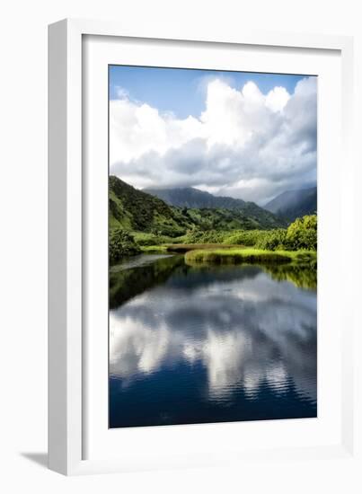 Cloud Reflections II-Danny Head-Framed Photographic Print