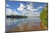 Cloud Reflections on A Clear Lake-wildnerdpix-Mounted Photographic Print