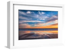 Cloud Reflections Twin Lakes Beach-John Gavrilis-Framed Photographic Print