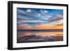 Cloud Reflections Twin Lakes Beach-John Gavrilis-Framed Photographic Print