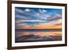 Cloud Reflections Twin Lakes Beach-John Gavrilis-Framed Photographic Print