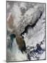 Cloud Streets in the Sea of Japan and Yellow Sea-null-Mounted Photographic Print