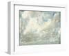 Cloud Study, 1821 (Oil on Paper Laid Down on Board)-John Constable-Framed Premium Giclee Print