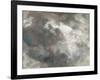 Cloud Study, 1821 (Oil on Paper Laid Down on Paper)-John Constable-Framed Giclee Print