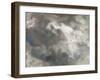 Cloud Study, 1821 (Oil on Paper Laid Down on Paper)-John Constable-Framed Giclee Print