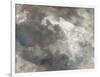 Cloud Study, 1821 (Oil on Paper Laid Down on Paper)-John Constable-Framed Giclee Print