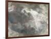 Cloud Study, 1821 (Oil on Paper Laid Down on Paper)-John Constable-Framed Giclee Print