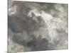 Cloud Study, 1821 (Oil on Paper Laid Down on Paper)-John Constable-Mounted Giclee Print