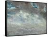 Cloud Study, 1821 (Oil on Paper on Board)-John Constable-Framed Stretched Canvas