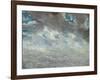 Cloud Study, 1821 (Oil on Paper on Board)-John Constable-Framed Giclee Print