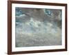 Cloud Study, 1821 (Oil on Paper on Board)-John Constable-Framed Giclee Print