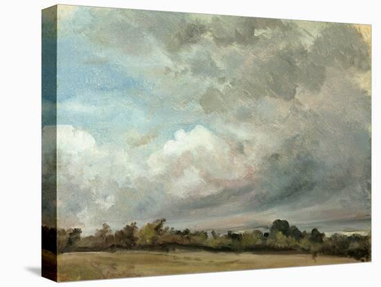 Cloud Study, 1821-John Constable-Stretched Canvas