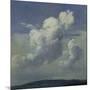 Cloud Study, 1832-Johan Christian Clausen Dahl-Mounted Giclee Print