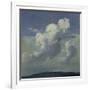 Cloud Study, 1832-Johan Christian Clausen Dahl-Framed Giclee Print