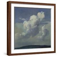 Cloud Study, 1832-Johan Christian Clausen Dahl-Framed Giclee Print