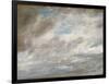 Cloud Study, C.1821 (Oil on Paper Laid on Card)-John Constable-Framed Giclee Print