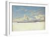 Cloud Study, C.1830-Jacob Gensler-Framed Giclee Print