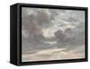 Cloud Study: Stormy Sunset, 1821-2-John Constable-Framed Stretched Canvas