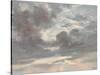 Cloud Study: Stormy Sunset, 1821-2-John Constable-Stretched Canvas