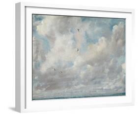 Cloud Study with Birds, 1821-John Constable-Framed Giclee Print