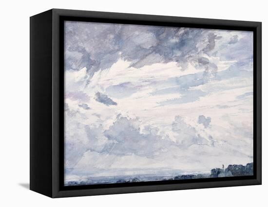 Cloud Study-John Constable-Framed Stretched Canvas