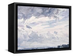 Cloud Study-John Constable-Framed Stretched Canvas