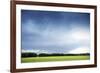 Cloud to Ground Lightning Flash or Strike, Oklahoma, United States of America, North America-Louise Murray-Framed Photographic Print