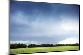 Cloud to Ground Lightning Flash or Strike, Oklahoma, United States of America, North America-Louise Murray-Mounted Photographic Print
