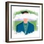 Cloud-Mary Ann Smith-Framed Premium Giclee Print