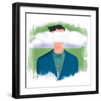 Cloud-Mary Ann Smith-Framed Premium Giclee Print