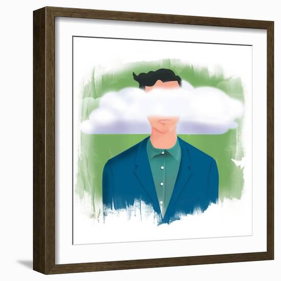 Cloud-Mary Ann Smith-Framed Giclee Print