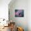 Clouded Lava Eruption-null-Stretched Canvas displayed on a wall