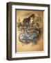 Clouded Leopard, 1861-Joseph Wolf-Framed Giclee Print