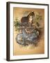 Clouded Leopard, 1861-Joseph Wolf-Framed Giclee Print