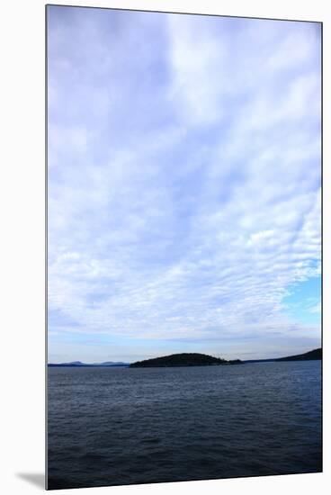 Clouds above Dark Water, Acadia National Park, Maine, USA-Stefano Amantini-Mounted Premium Photographic Print