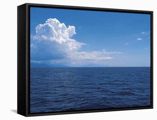 Clouds above the Sea-null-Framed Stretched Canvas