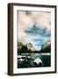 Clouds and Clearing Storm at Valley View, Mid Winter, Yosemite Valley, California-Vincent James-Framed Photographic Print