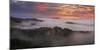 Clouds And Fog Mount Diablo Bay Area Clouds Sunrise Fire-Vincent James-Mounted Photographic Print