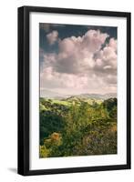 Clouds and Hills Looking East From Oakland Hills, Mount Diablo, Northern California-Vincent James-Framed Photographic Print