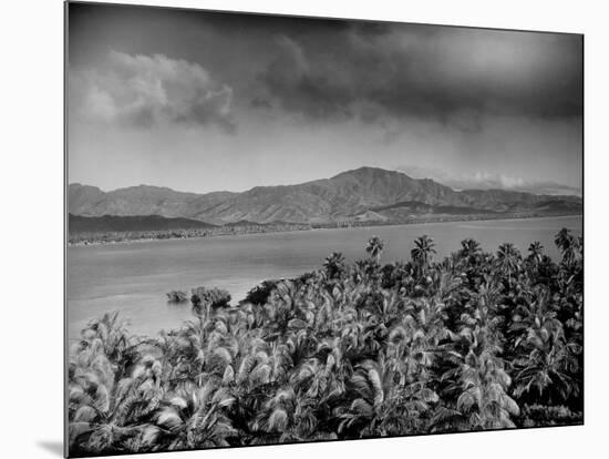 Clouds and Tropical Scenes in Puerto Rico and Santiago Island-Hansel Mieth-Mounted Photographic Print