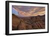 Clouds at Dawn over the Rock Formations, Alabama Hills, Inyo National Forest-James Hager-Framed Photographic Print