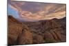 Clouds at Dawn over the Rock Formations, Alabama Hills, Inyo National Forest-James Hager-Mounted Photographic Print