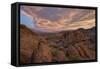 Clouds at Dawn over the Rock Formations, Alabama Hills, Inyo National Forest-James Hager-Framed Stretched Canvas