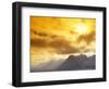 Clouds at Red Rock Canyon National Conservation Area, near Las Vegas, Nevada, USA-Brent Bergherm-Framed Photographic Print