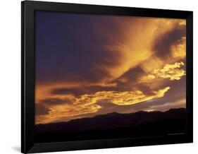 Clouds at Sunset from Artists Drive, Death Valley National Park, California, USA-Jamie & Judy Wild-Framed Photographic Print