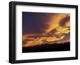 Clouds at Sunset from Artists Drive, Death Valley National Park, California, USA-Jamie & Judy Wild-Framed Photographic Print