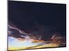 Clouds At Sunset, Great Falls, Montana-Chuck Haney-Mounted Photographic Print